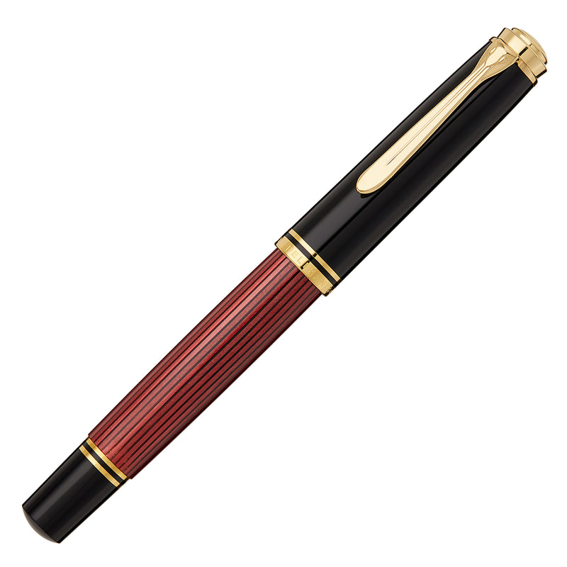 Pelikan M800 Fountain Pen - Black-Red