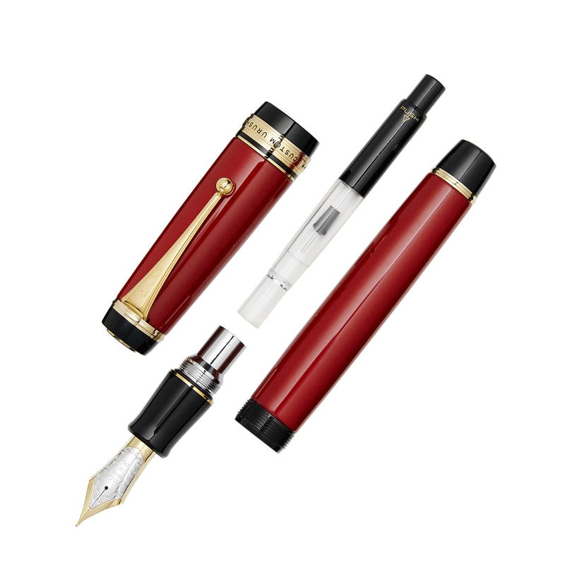 Pilot Custom Urushi Fountain Pen - Vermillion