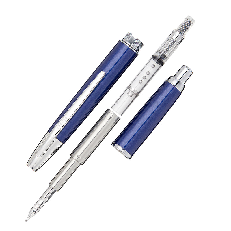 Pilot Vanishing Point Decimo Fountain Pen - Navy