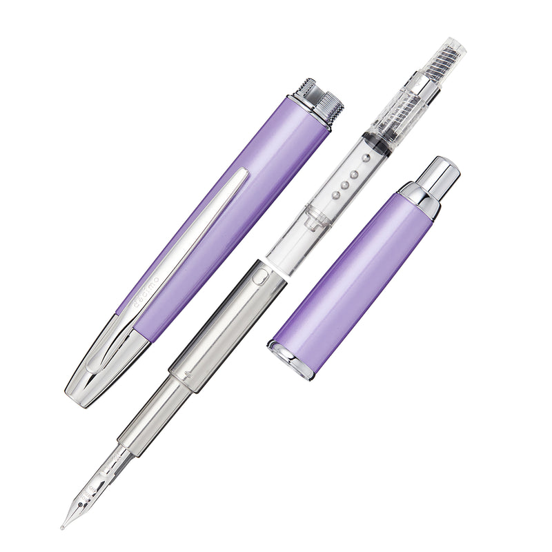 Pilot Vanishing Point Decimo Fountain Pen - Purple