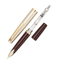 Pilot E95s Fountain Pen - Burgundy/Ivory