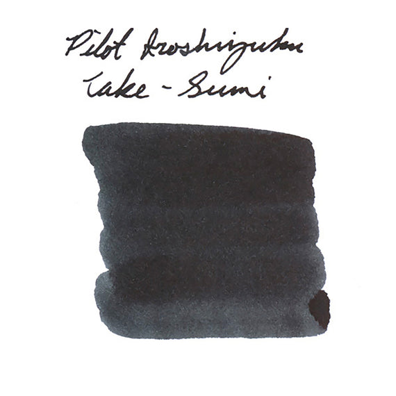 Pilot Iroshizuku Take-sumi fountain pen ink