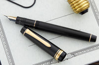 Pilot Justus 95 Fountain Pen - Black/Gold