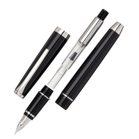 Pilot Metal Falcon Fountain Pen - Black