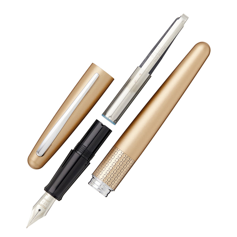 Pilot Metropolitan Fountain Pen - Gold Zig-Zag