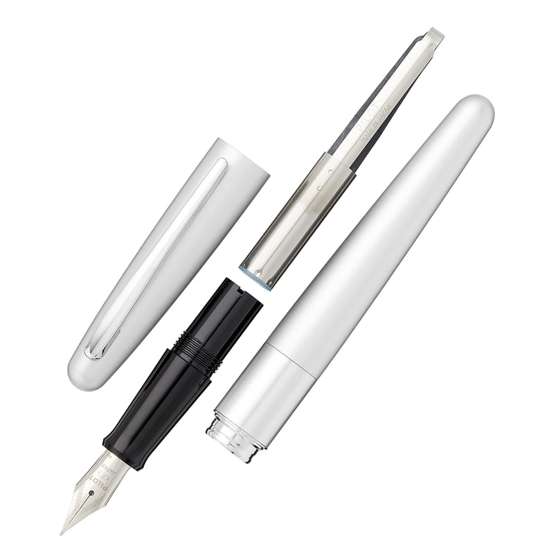 Pilot Metropolitan Fountain Pen - Silver Plain
