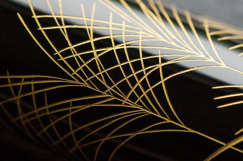 Namiki Chinkin Fountain Pen - Silver Grass