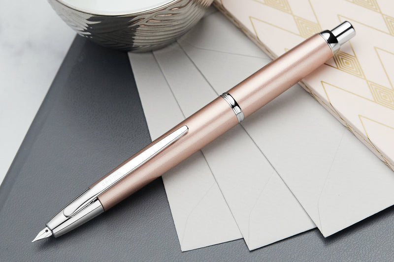 Pilot Vanishing Point Decimo Fountain Pen - Champagne