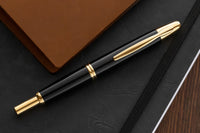 Pilot Vanishing Point Fountain Pen - Black/Gold