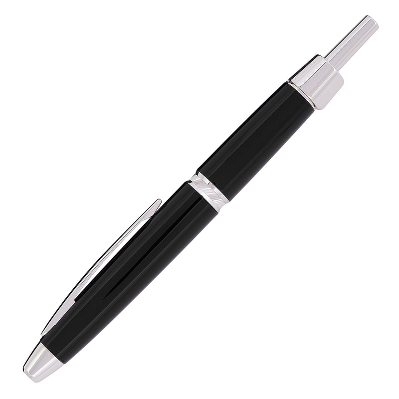Pilot Vanishing Point LS Fountain Pen - Black/Rhodium
