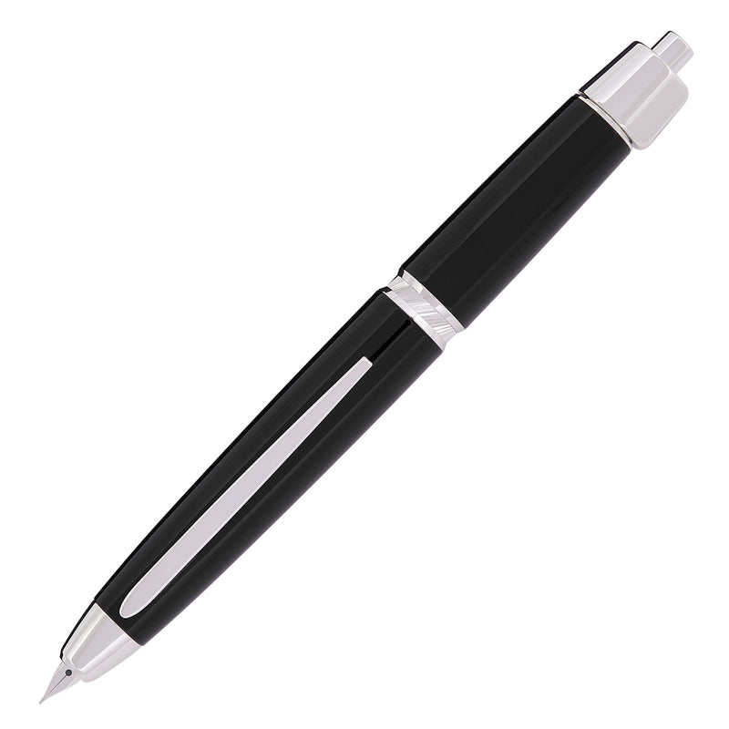 Pilot Vanishing Point LS Fountain Pen - Black/Rhodium