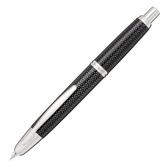 Pilot Vanishing Point Fountain Pen - Black Carbonesque