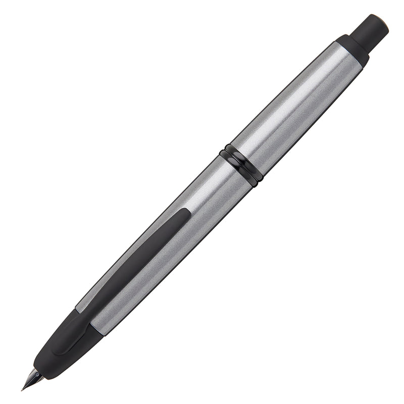 Pilot Vanishing Point Fountain Pen - Gun Metal/Black