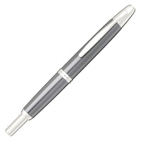 Pilot Vanishing Point Fountain Pen - Gun Metal/Rhodium