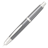 Pilot Vanishing Point Fountain Pen - Gun Metal/Rhodium