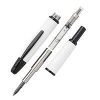 Pilot Vanishing Point Fountain Pen - White/Black