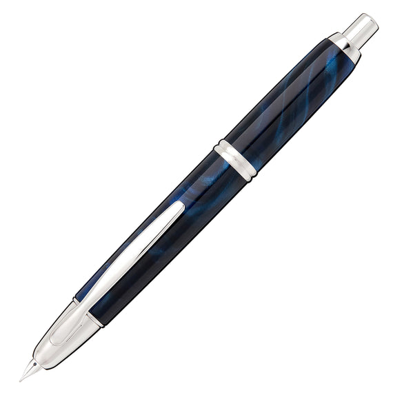 Pilot Vanishing Point SE Fountain Pen - Marble Blue