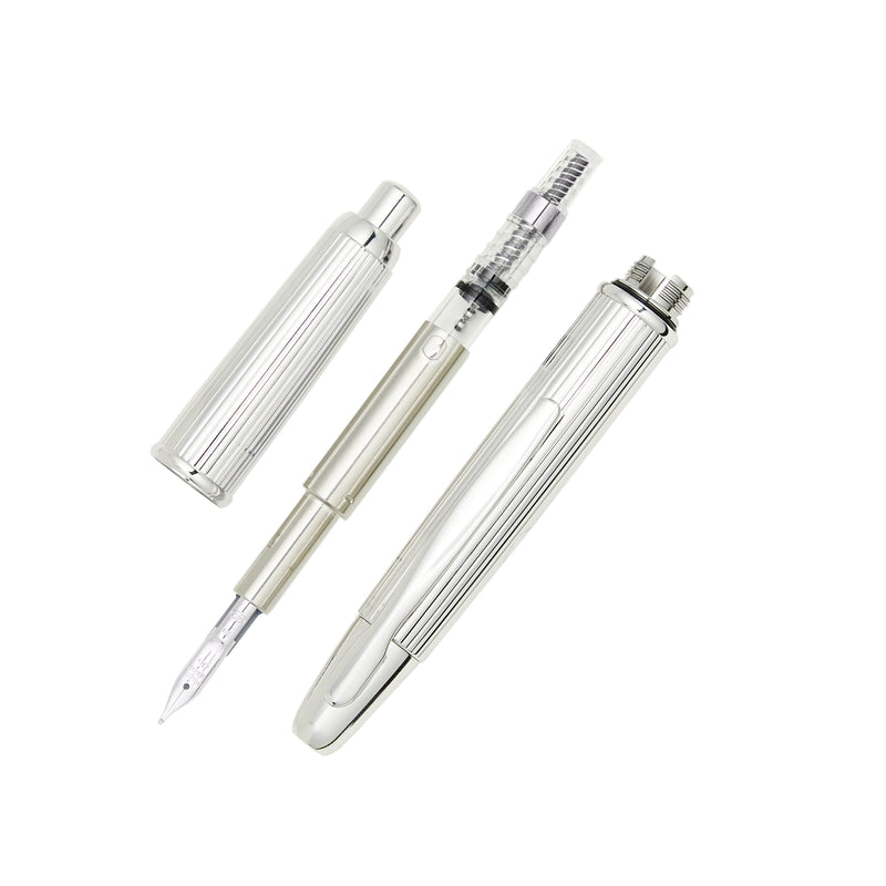 Pilot Vanishing Point Fountain Pen - Stripes
