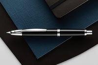 Pilot Vanishing Point Fountain Pen - Black/Rhodium