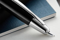 Pilot Vanishing Point Fountain Pen - Black/Rhodium