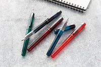 Platinum Prefounte Fountain Pen - Dark Emerald