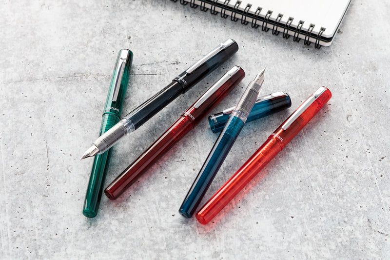 Platinum Prefounte Fountain Pen - Dark Emerald