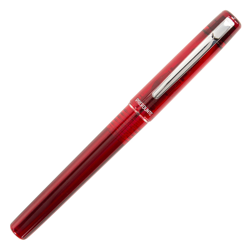 Platinum Prefounte Fountain Pen - Crimson Red
