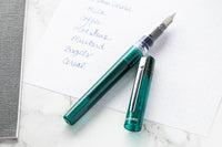 Platinum Prefounte Fountain Pen - Dark Emerald