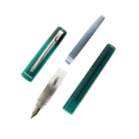 Platinum Prefounte Fountain Pen - Dark Emerald