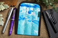 Rickshaw Bagworks 3 Pen Long Coozy - Inky Turquoise