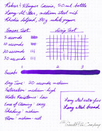 Rohrer & Klingner Cassia - Ink Sample