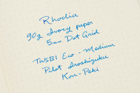 Rhodia Goalbook Dot Grid A5 Hardcover Journal - Black (Ivory Paper)