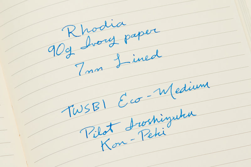 Rhodia Rhodiarama A5 Webnotebook - Turquoise, Lined