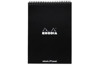 Rhodia No. 18 Top Wirebound A4 Notepad - Black, Dot Grid