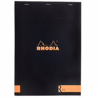 Rhodia No. 18 Premium A4 Notepad - Black, Lined