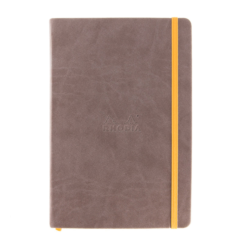 Rhodia Rhodiarama A5 Webnotebook - Chocolate, Lined