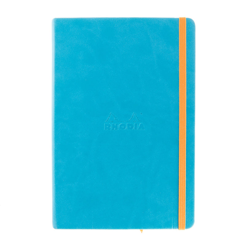 Rhodia Rhodiarama A5 Webnotebook - Turquoise, Lined