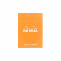 Rhodia No. 12 Small Notepad - Orange, Dot Grid