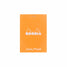 Rhodia No. 12 Small Notepad - Orange, Dot Grid