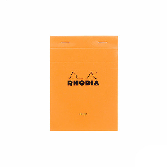Rhodia No. 13 A6 Notepad - Orange, Lined