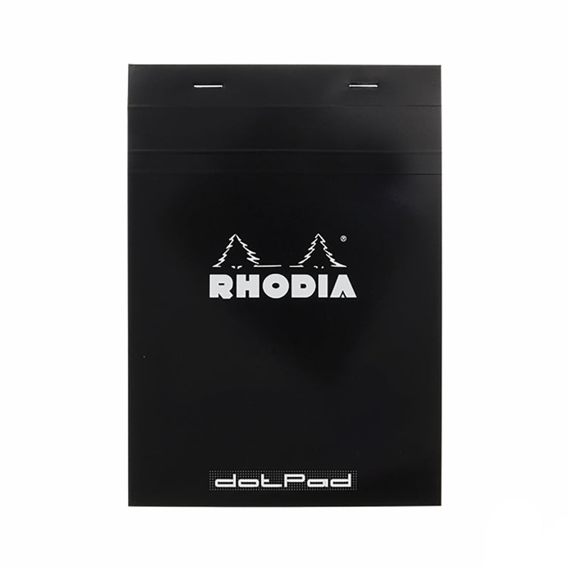 Rhodia No. 16 A5 Notepad - Black, Dot Grid