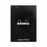 Rhodia No. 16 A5 Notepad - Black, Dot Grid