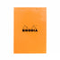 Rhodia No. 16 A5 Notepad - Orange, Graph