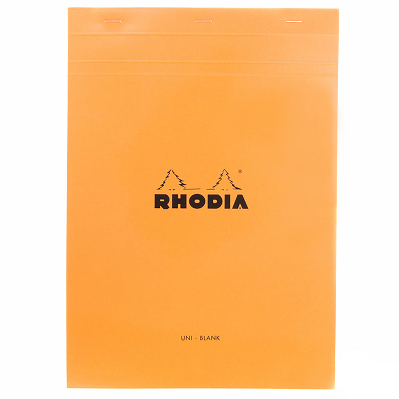 Rhodia No. 18 A4 Notepad - Orange, Blank