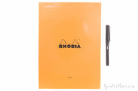 Rhodia No. 18 A4 Notepad - Orange, Lined