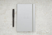 Rhodia A5 Webnotebook - Silver, Lined