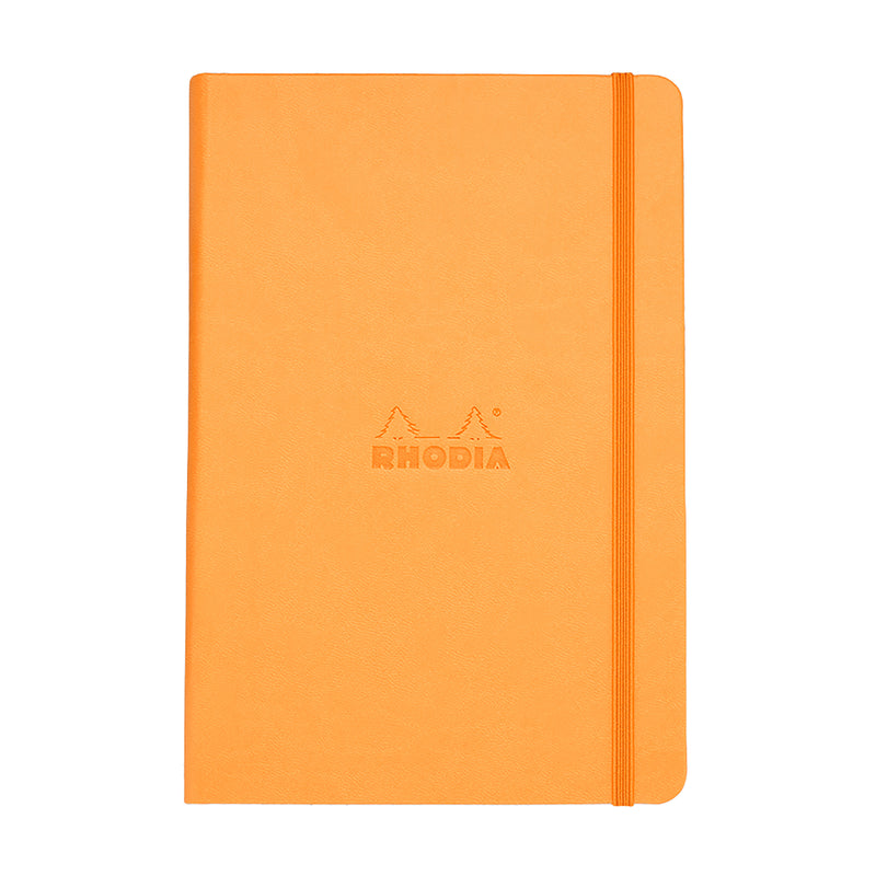 Rhodia A5 Webnotebook - Orange, Lined