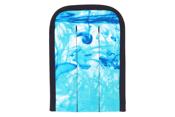 Rickshaw Bagworks 3 Pen Sleeve - Inky Turquoise