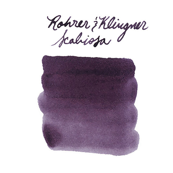 Rohrer & Klingner Scabiosa (iron gall) fountain pen ink