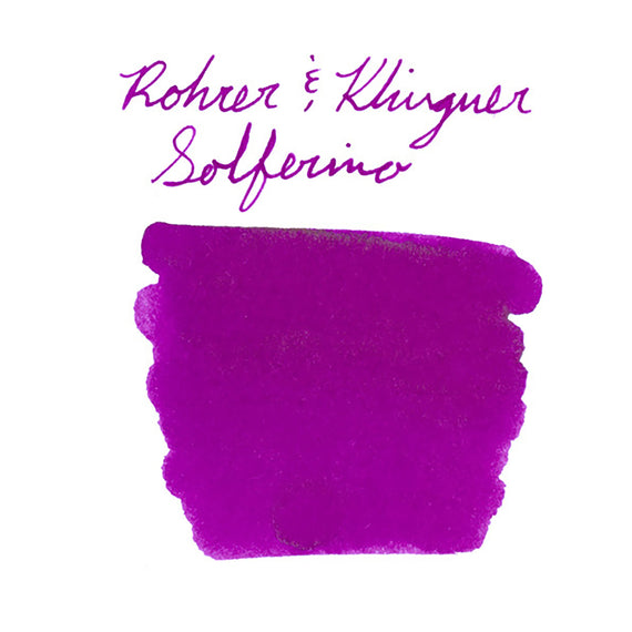 Rohrer & Klingner Solferino fountain pen ink